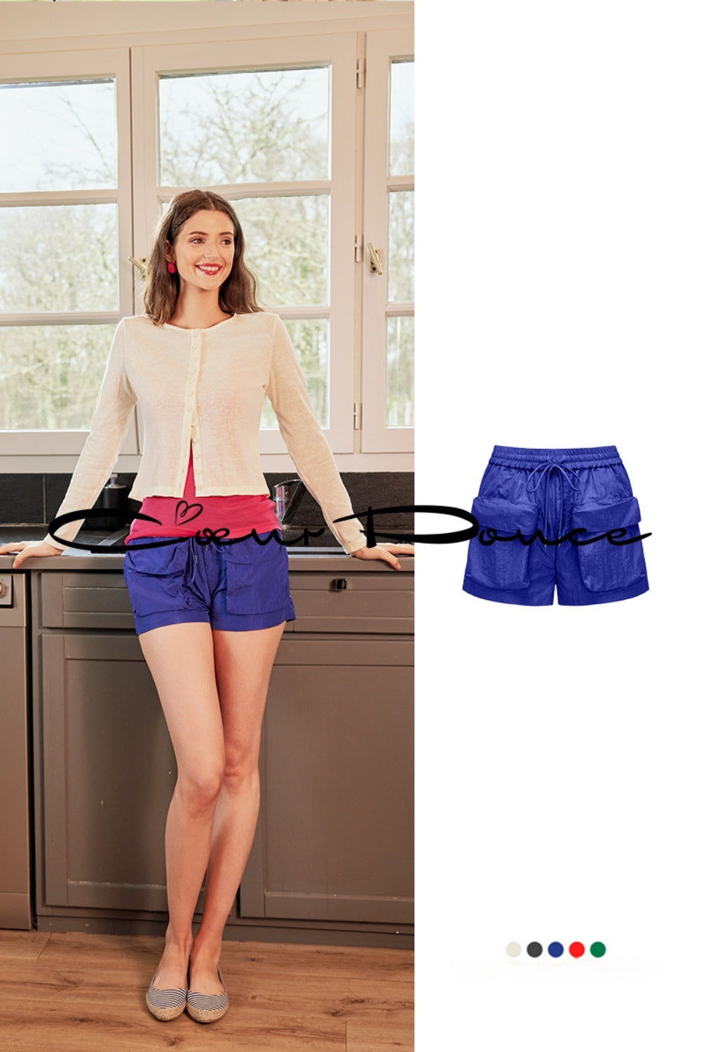 Both Hands in the Pocket Shorts: Stylish & Practical – Coeur