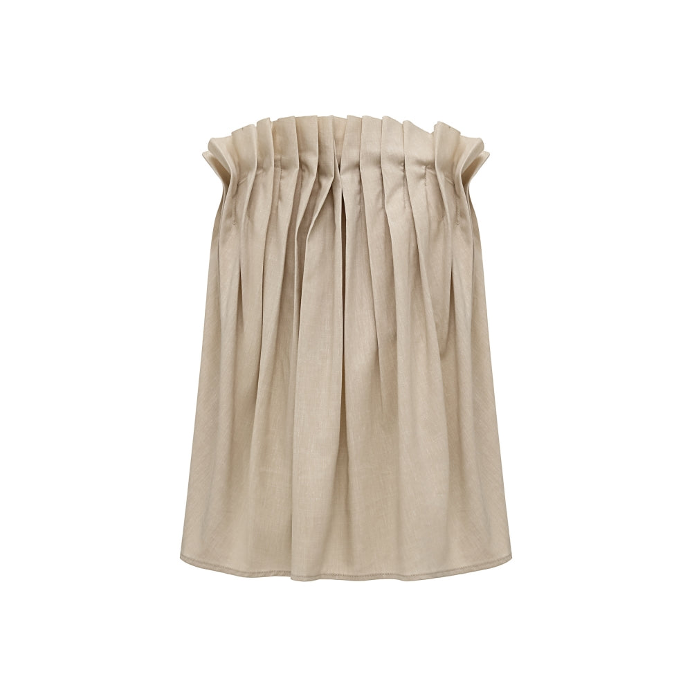 Elegantne volditud bandeau-top – pehme TENCEL™ ja linase segu, kerge ja hingav, ideaalne suveks