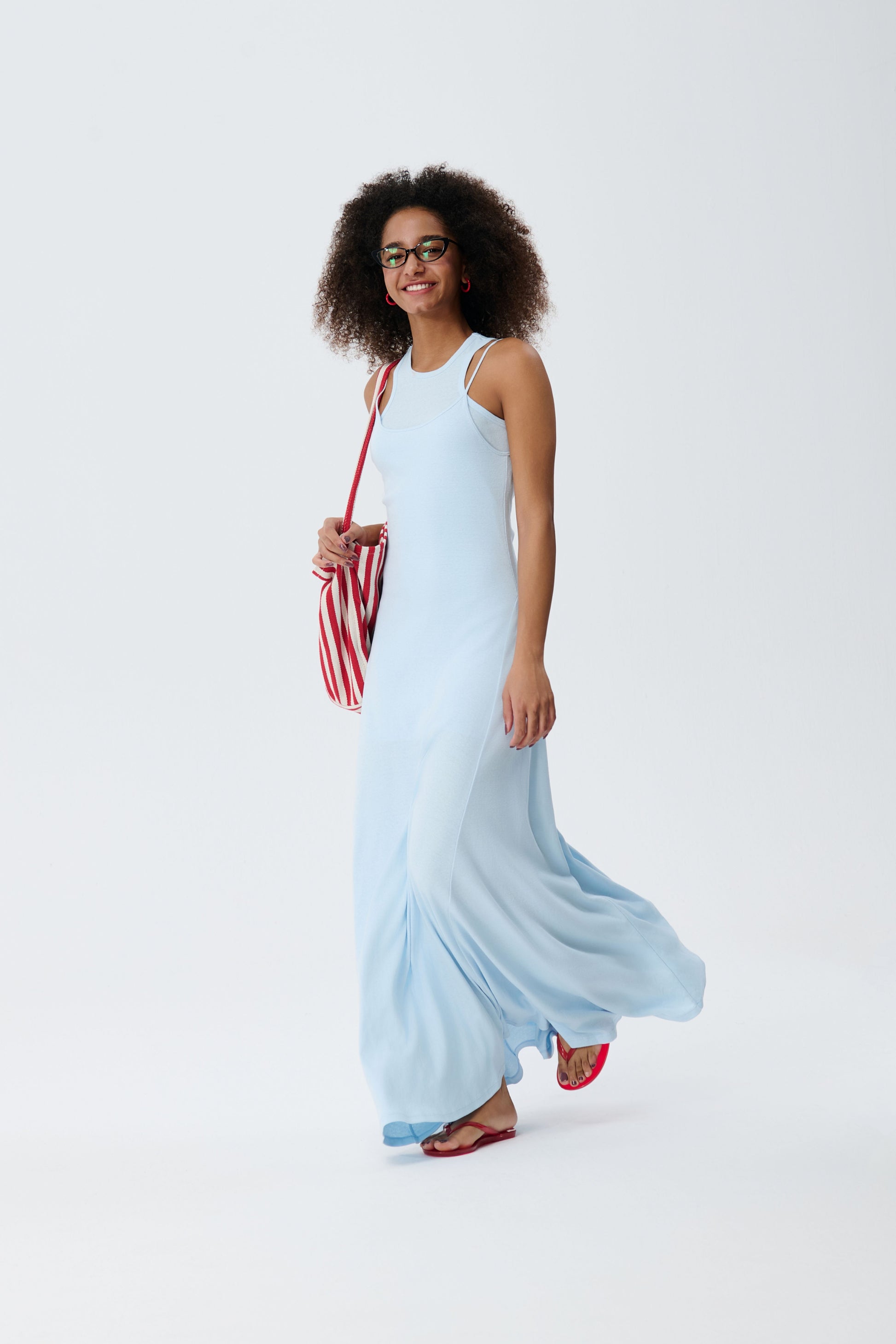 Breathable Cotton Linen Long Dress: Comfort & Style – Coeur Douce