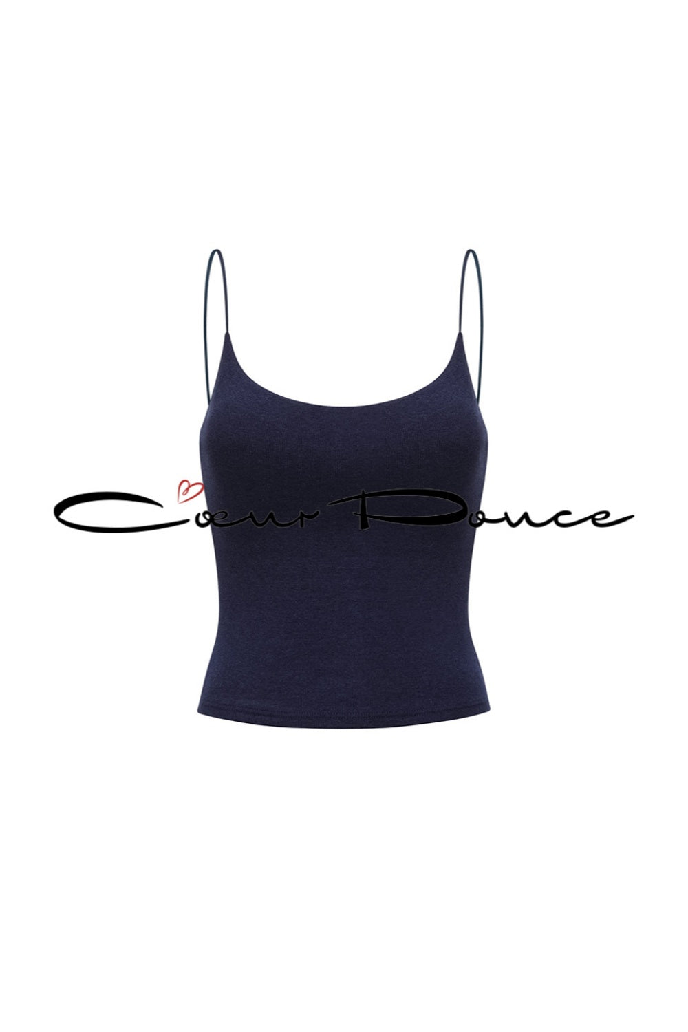 Elegante tanktop met ingebouwde bh – zachte, rekbare stof met vormgevende ondersteuning en veelzijdig ontwerp