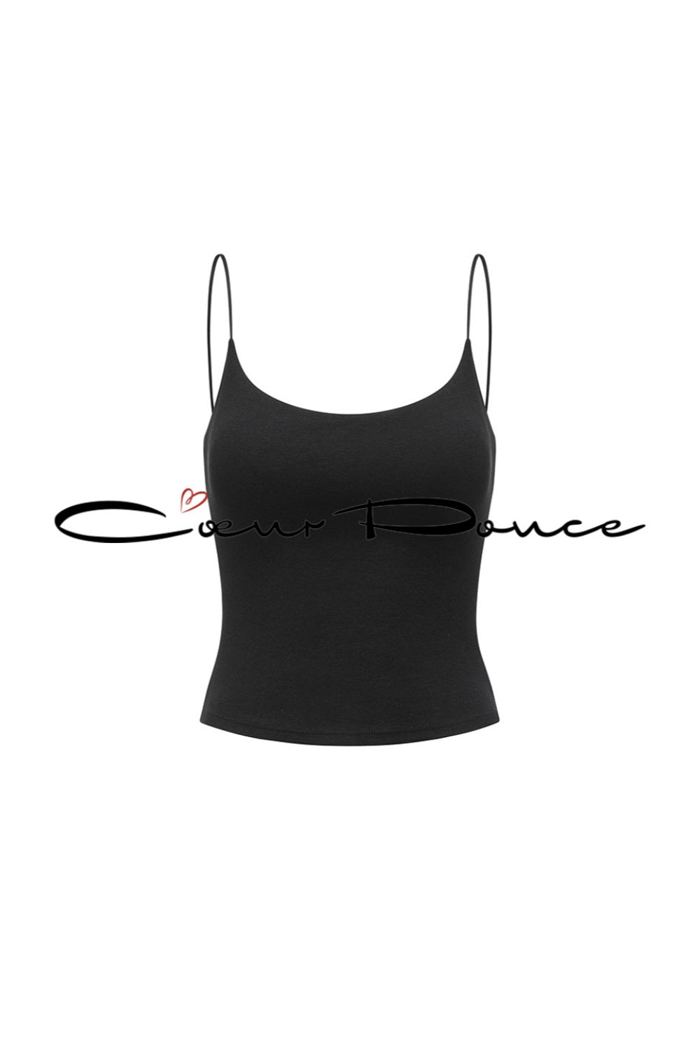 Elegante tanktop met ingebouwde bh – zachte, rekbare stof met vormgevende ondersteuning en veelzijdig ontwerp