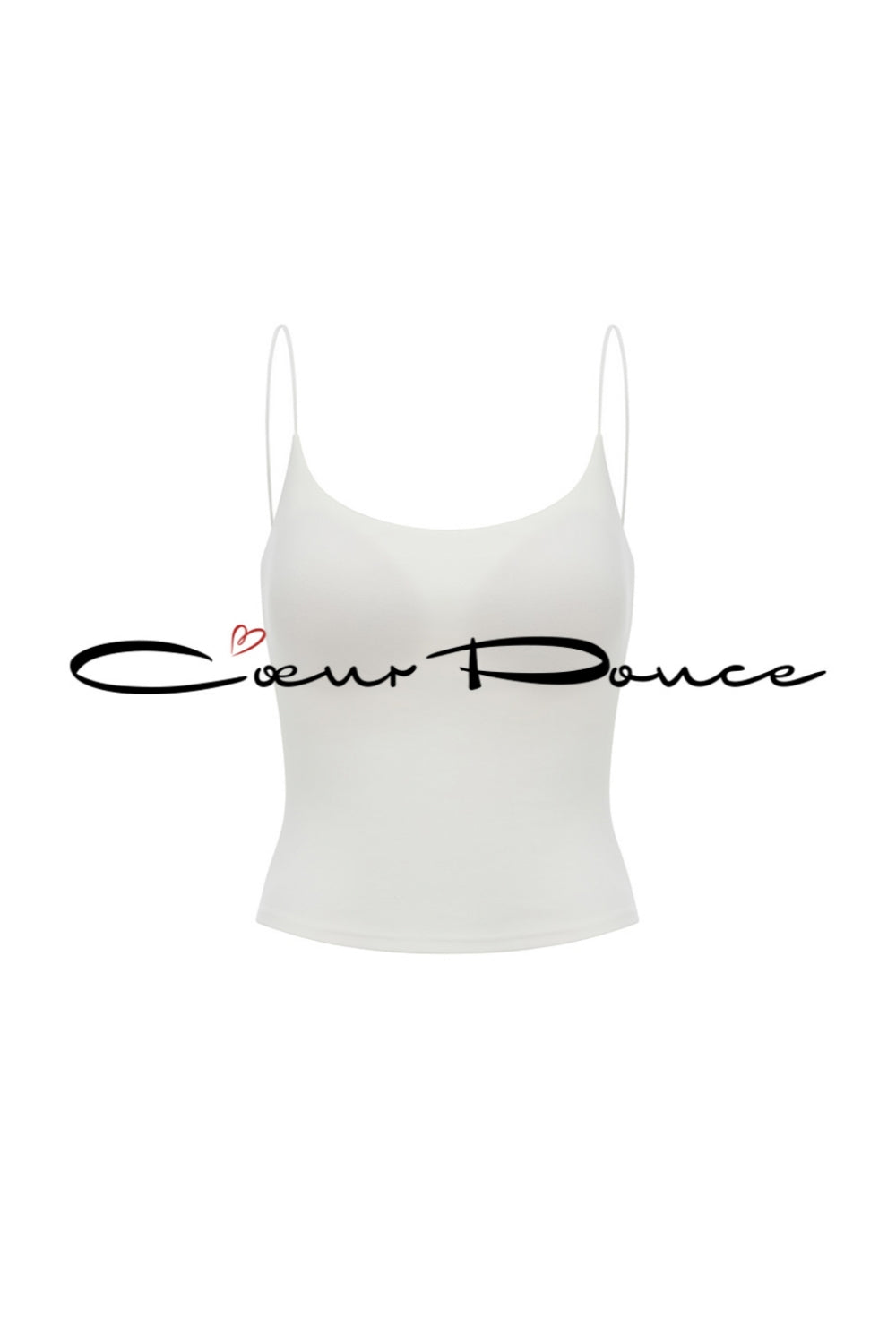 Elegante tanktop met ingebouwde bh – zachte, rekbare stof met vormgevende ondersteuning en veelzijdig ontwerp